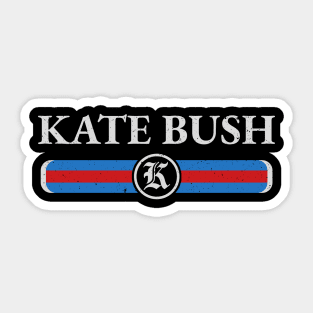 Graphic Kate Name Vintage Birthday Retro Gift Sticker